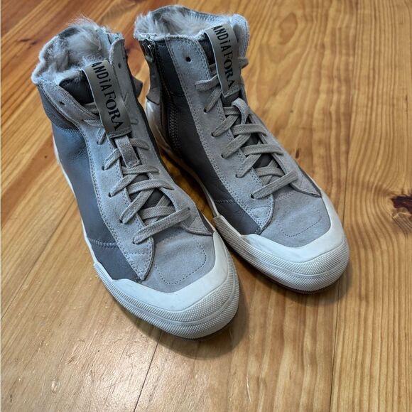 ANDIA FORA Leather Skater Sneakers Made in Italy EUR 38 US 7 - Picture 11 of 14